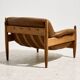 Danish leather lounge chair