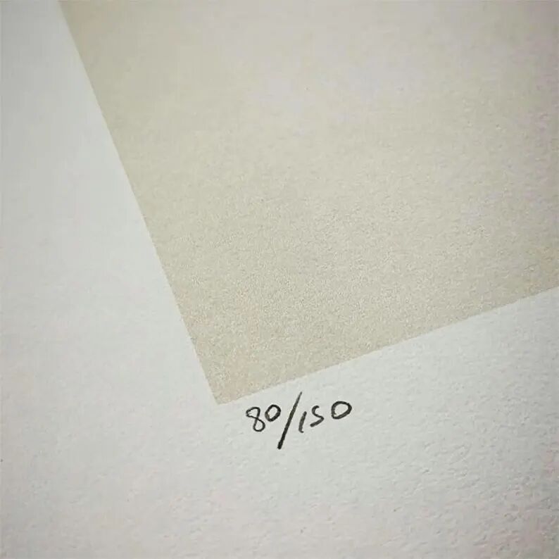 Lithographie en édition limitée de Man Ray des années 1970.