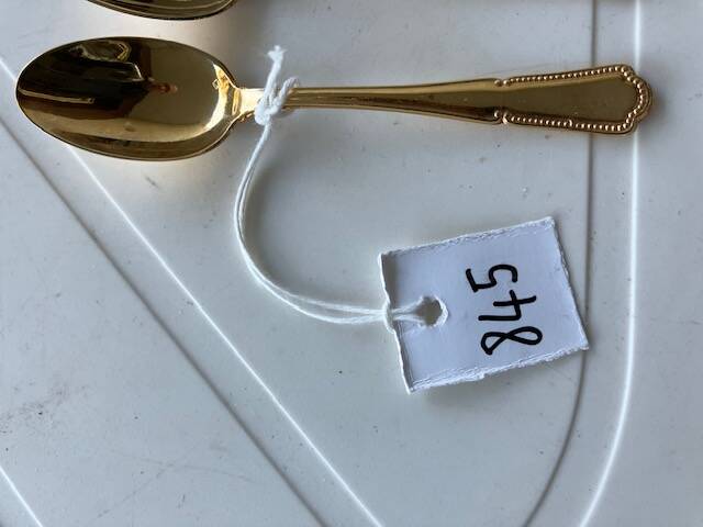 Set of 12 coffee spoons