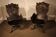 Pair of African armchairs