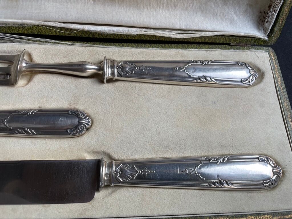 Silver cutting service Minerva Louis XV style
