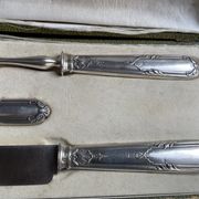 Service à découper Argent Minerve style Louis XV
