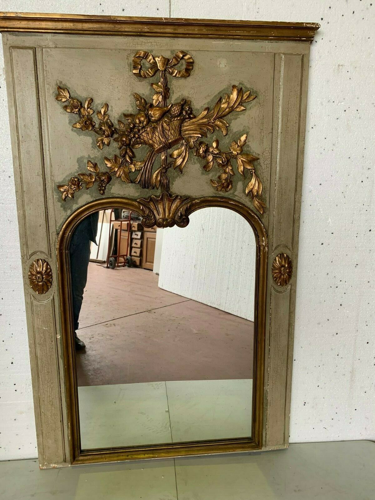 Chimney Trumeau Style Louis XVI - 160x114cm