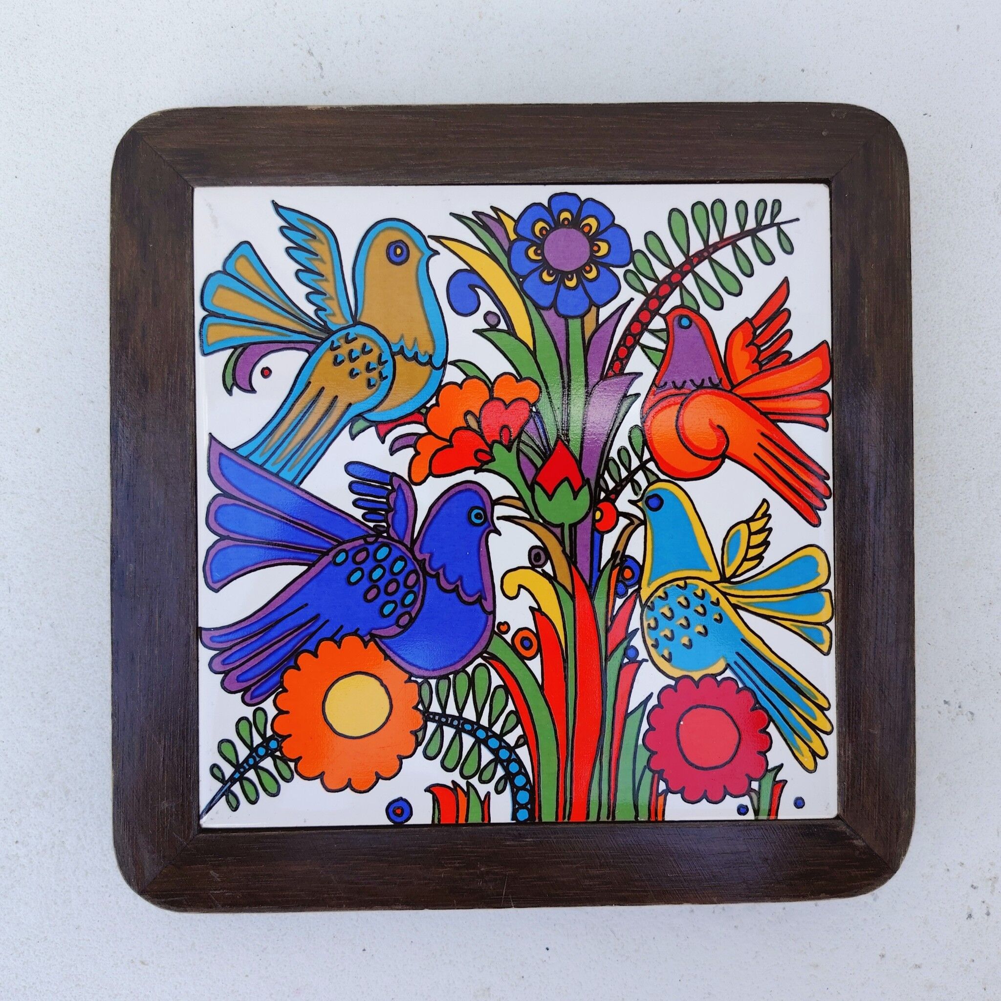 Villeroy & Boch porcelain trivet, Acapulco