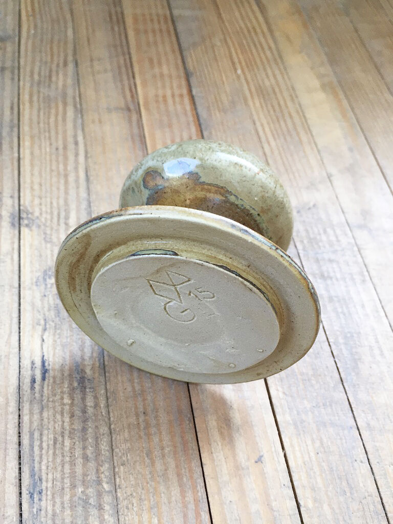 Spades ceramic candle sconce