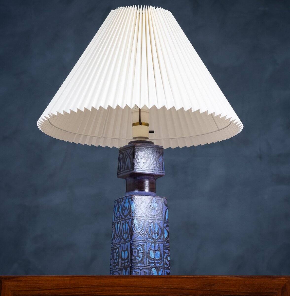 Lampe de Bureau par Nils Thorsson pour Royal Copenhagen, Danemark, 1960s
