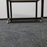 Vintage rolling side table