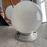 Vintage opaline globe ceiling light