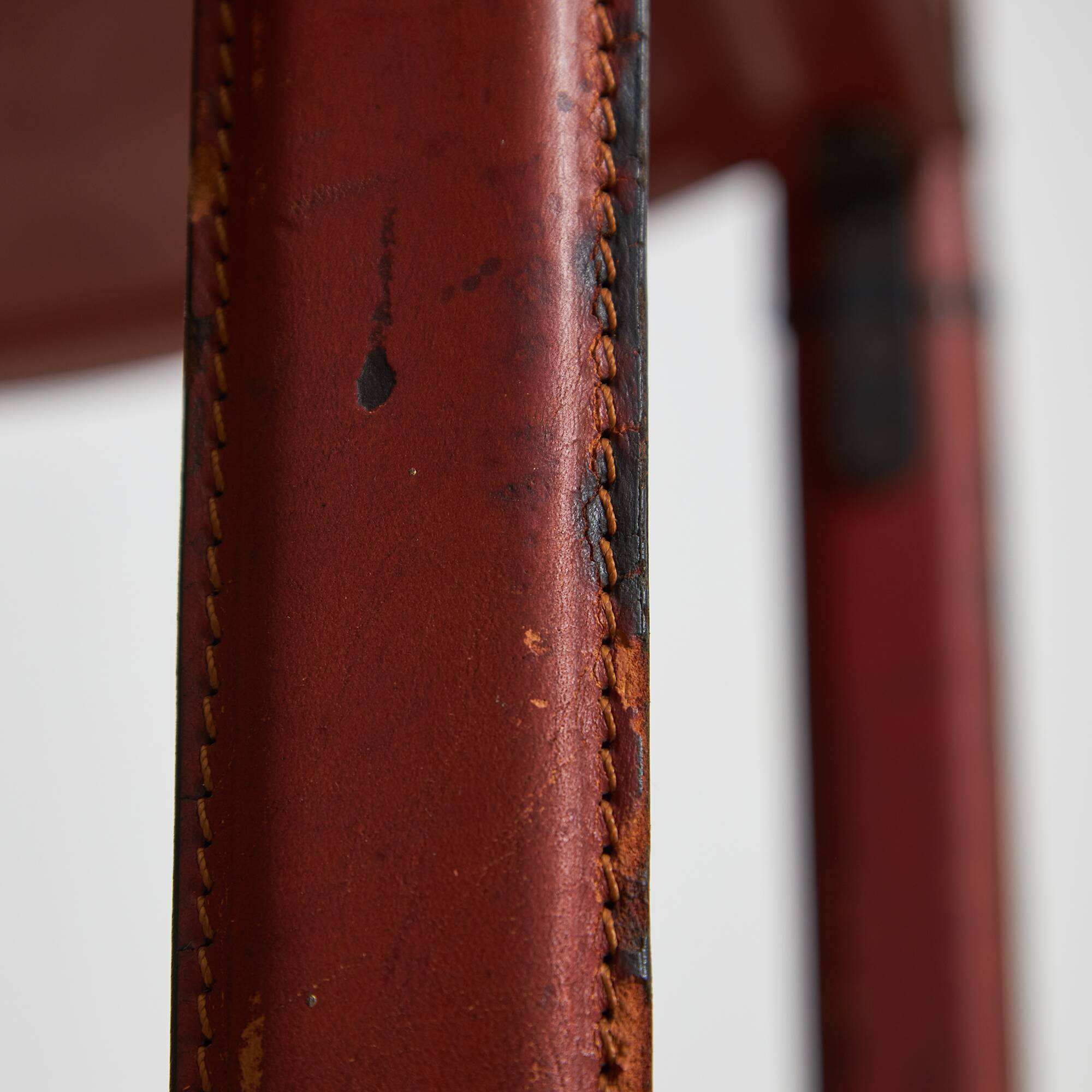 Set of 4 Sistina Strap Chair by Tito Agnoli for Matteo Grassi, 1980s