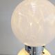 Italian space age floor lamp in Murano glass 1970s