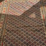 Ethnic Afghan kilim in handmade wool 200x118 cm
