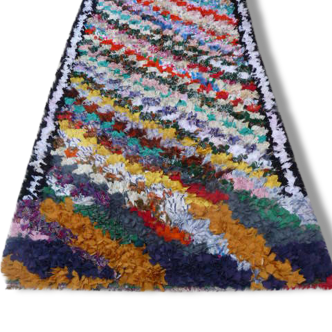 Carpet Boucherouite 200 x 95 cm