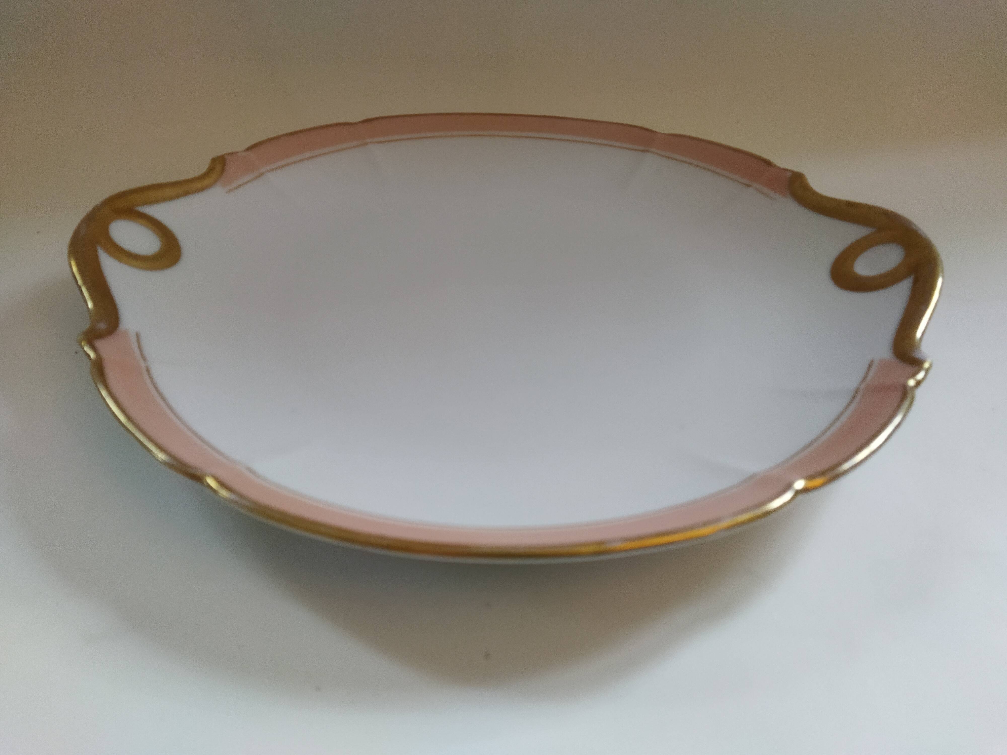 Limoges porcelain pie dish