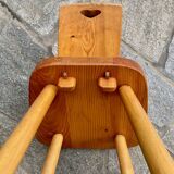High-backed chair by Christian Durupt for the Meribel resort 1960