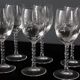 6 stemmed glasses 24 cl "épi" - Fleury, Cristal d'Arques