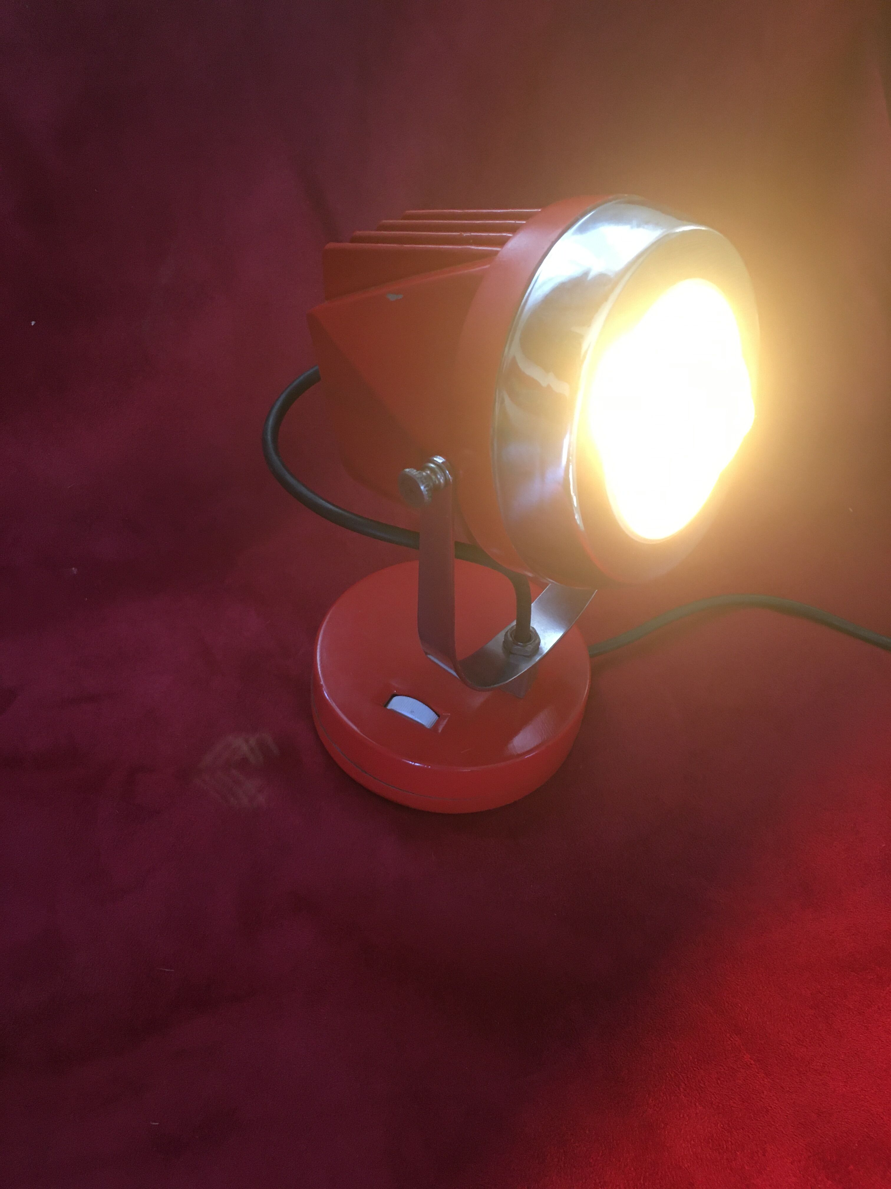 Lampe Spot vintage année 70’ Design Made in Italy