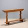 Antique walnut prayer desk with drawer, Italy, 19th century