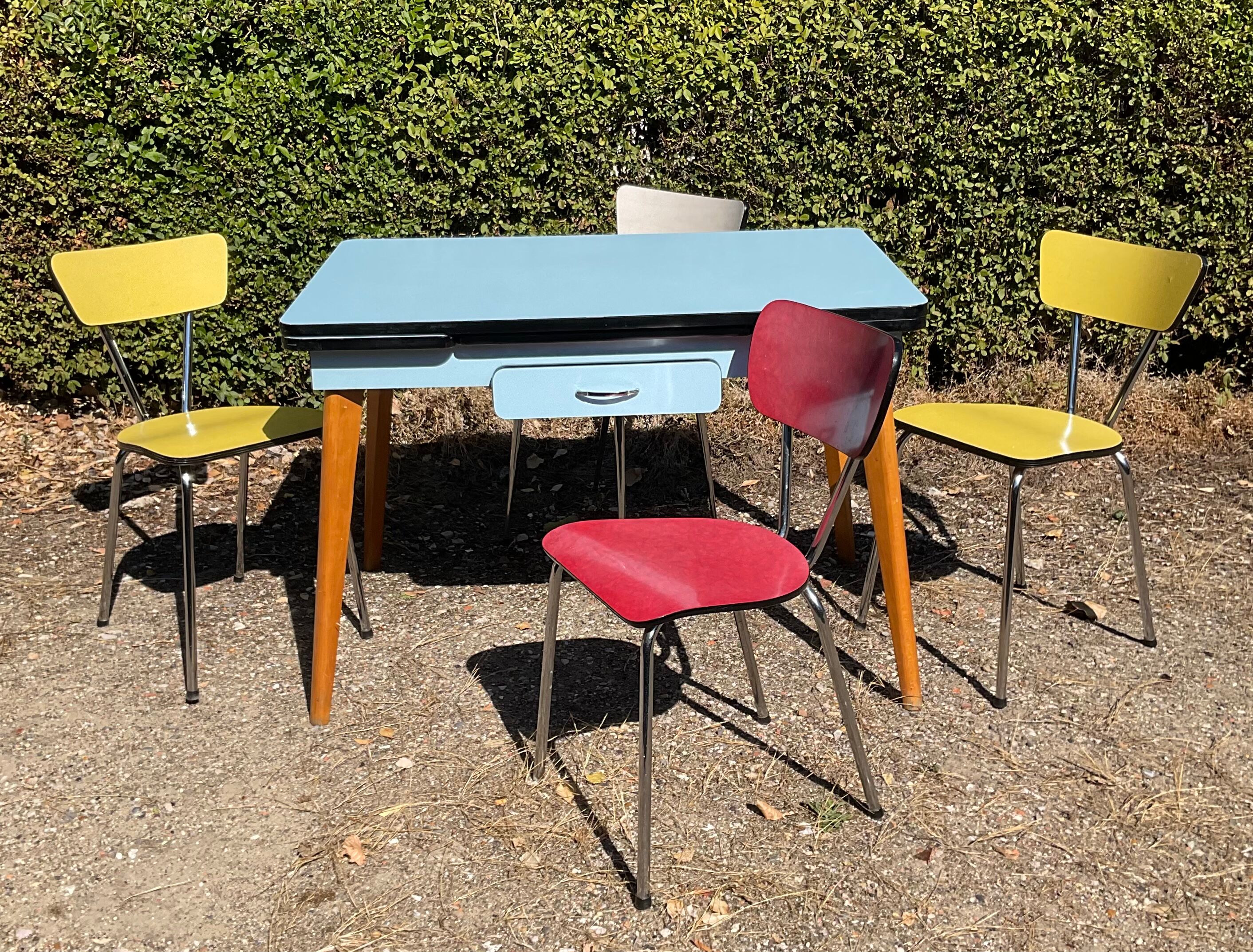 Formica set from the 50s and 60s