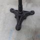 Marble and cast iron plant stand, 1960s, D30