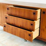 Teak enfilade by André Monpoix 1960