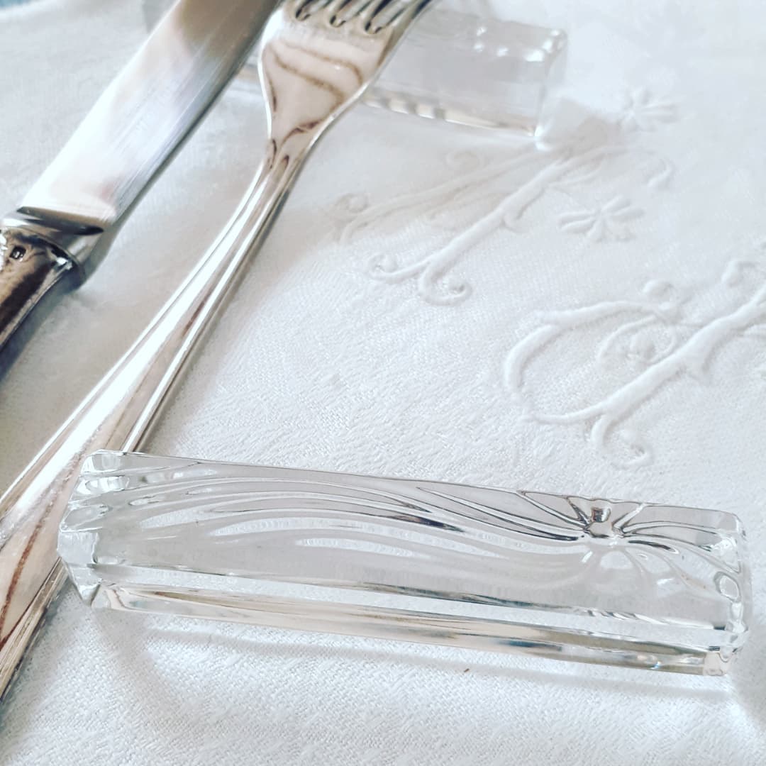 11 Knife holder Cristallerie Royale de Champagne