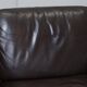 Two-seater Danish leather canapé Mid-Century Modern