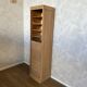 Stripped filing cabinet in oak veneer