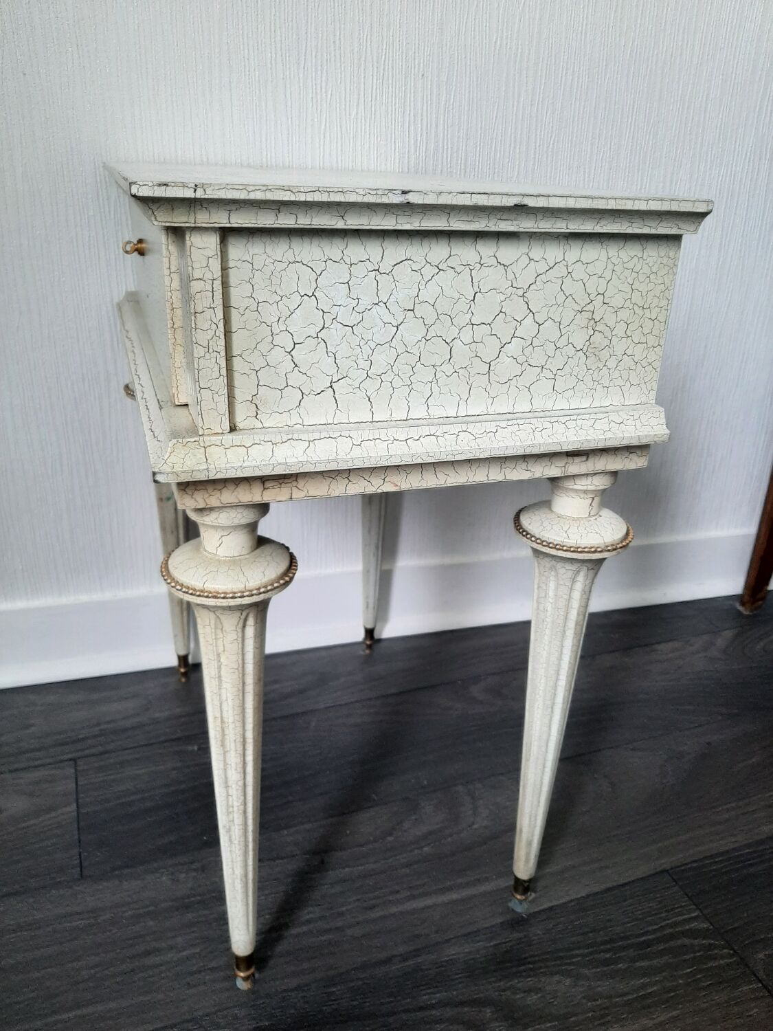 Vintage Louis XVI bedside table