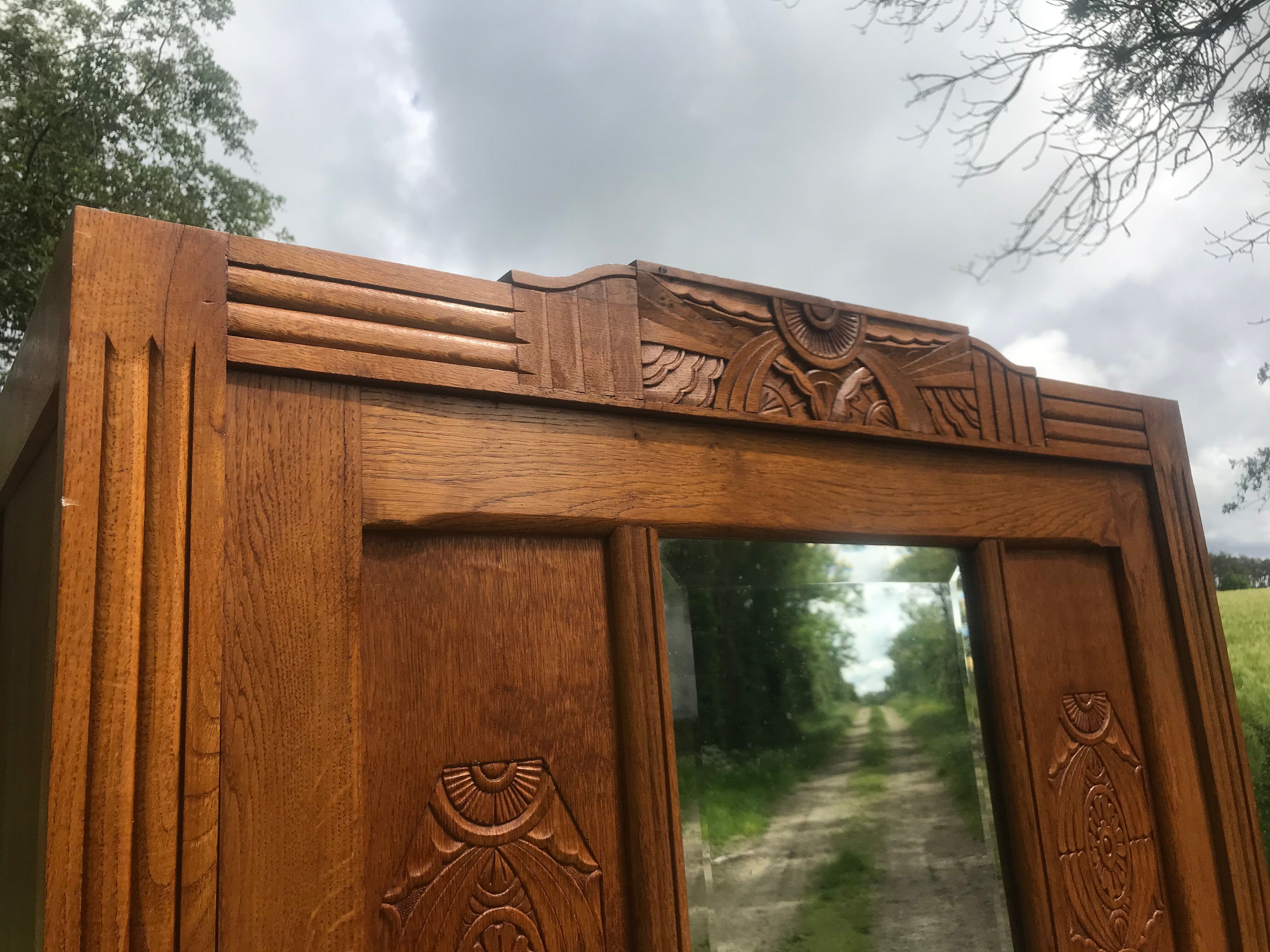 Parisian art deco wardrobe