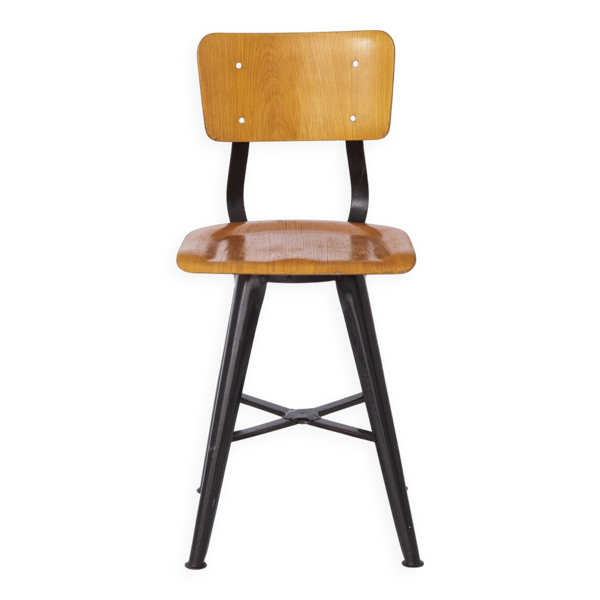 Tabouret de bar industriel, Allemagne années 1970