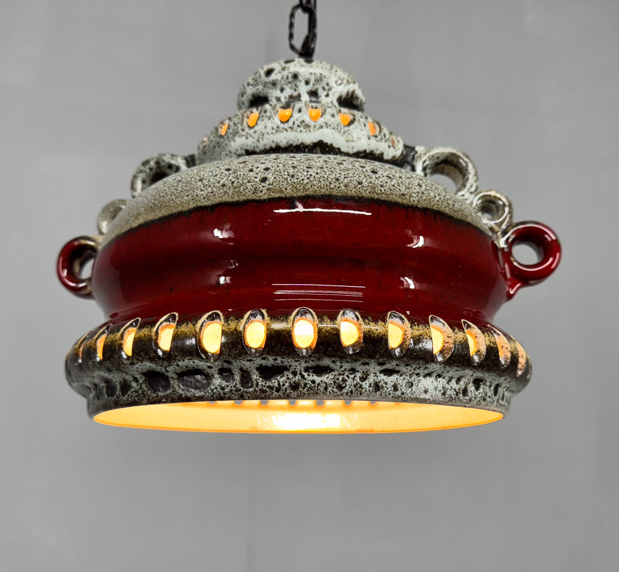 Suspension en céramique des années 1970, Allemagne