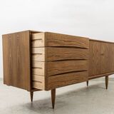 Vintage ash sideboard by BFM, poland, 1960s