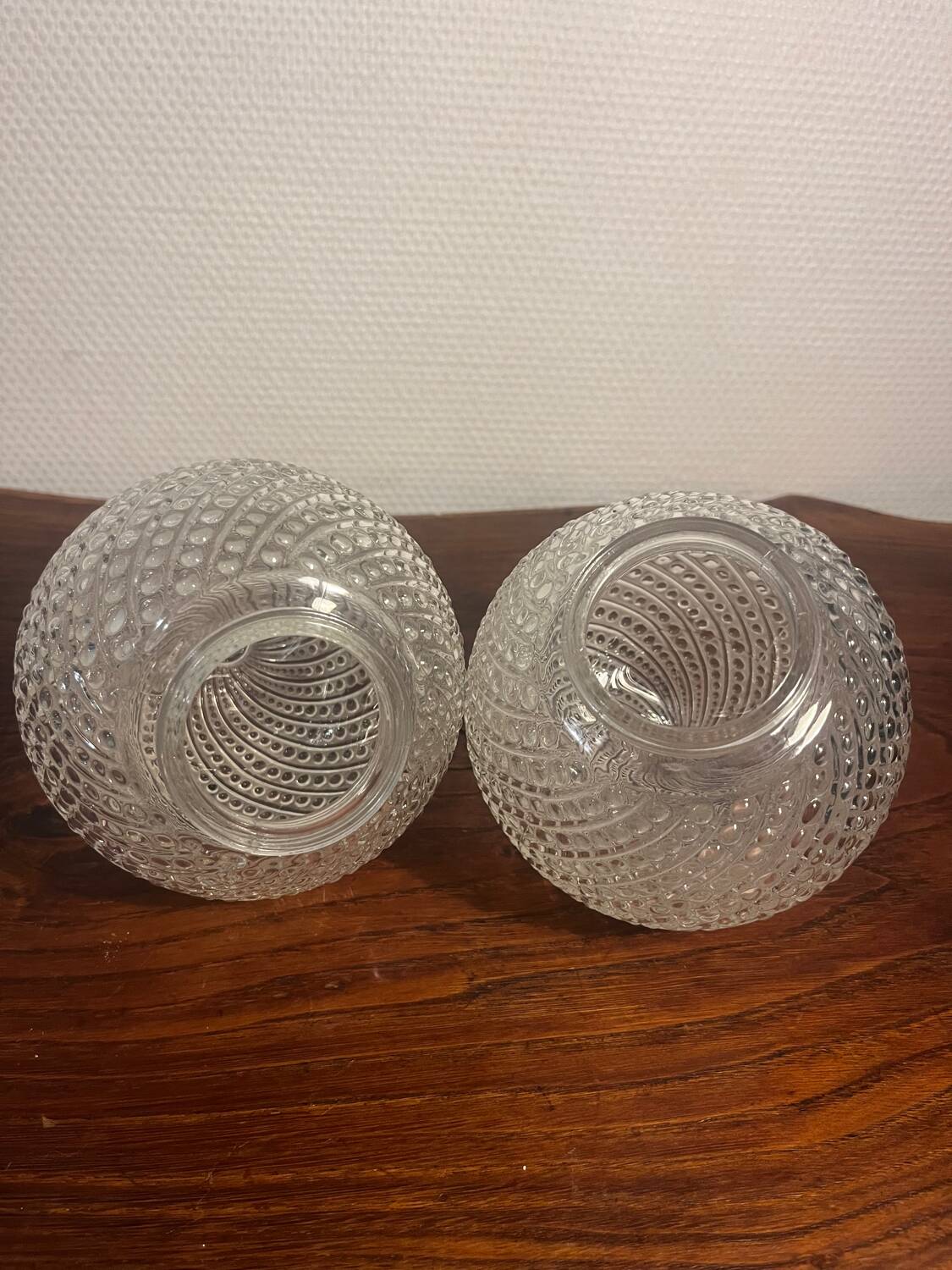 Pair of Space Age wall lights