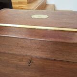 Solid mahogany chest