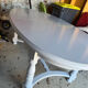 Table with extension solid wood