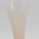 Small vase in pink opaline
