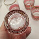 4 crystal glasses