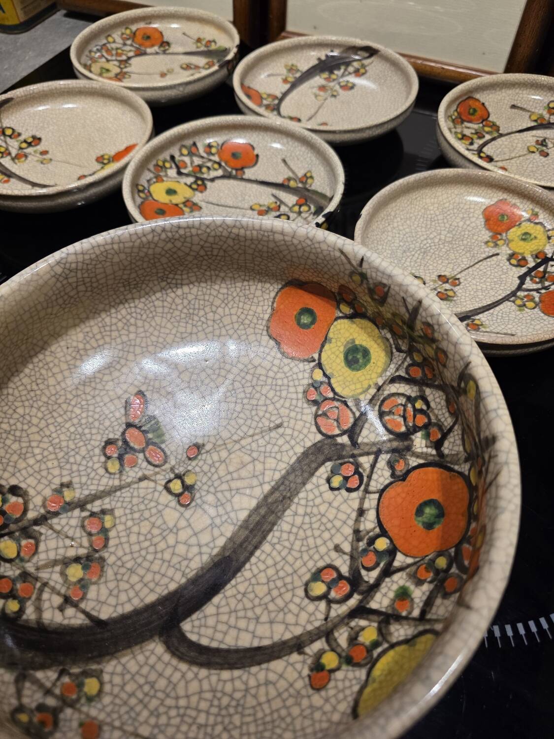 Japanese earthenware dinner service