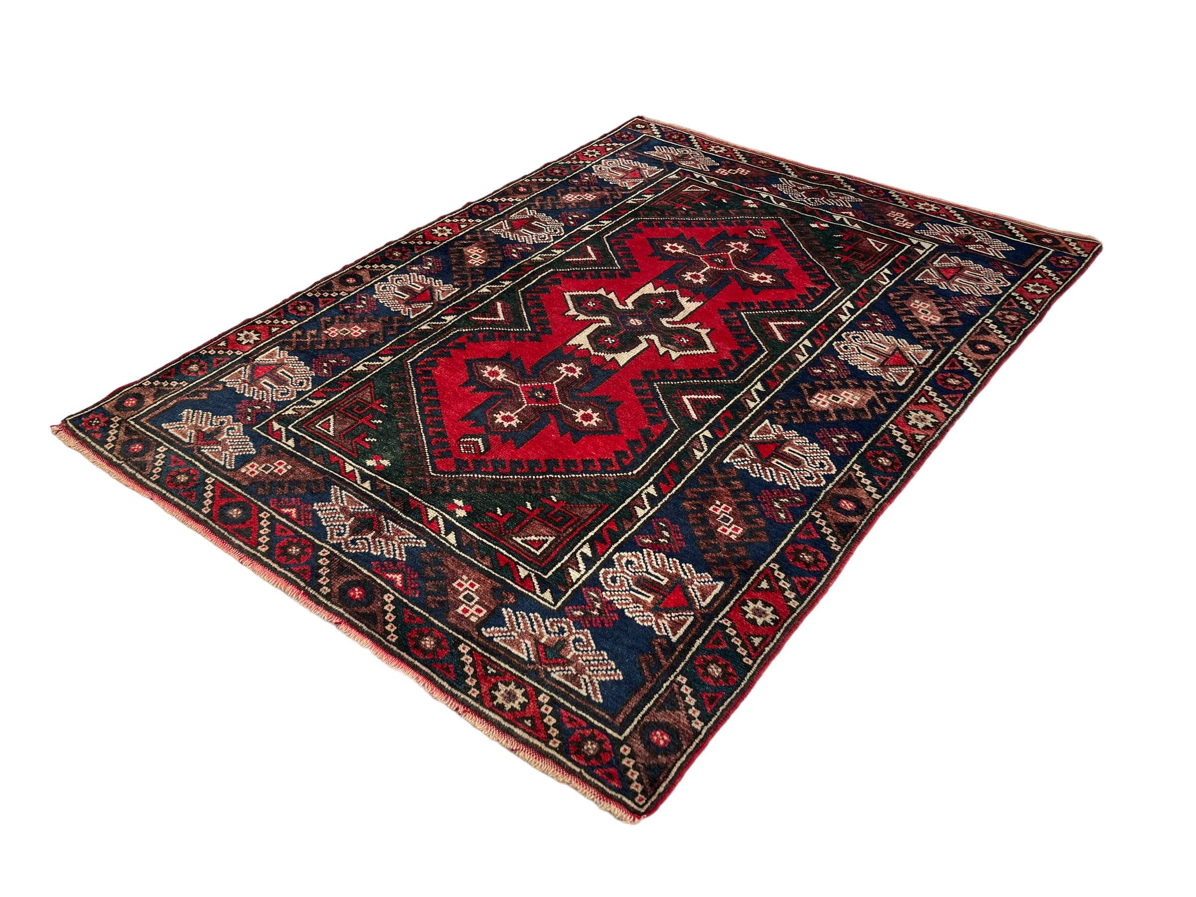 Vintage Turkish Dosemealti Rug ,191 x 131 cm