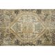 1970s Vintage Persian Handmade Wool Cotton Yellow Area Rug 283x386