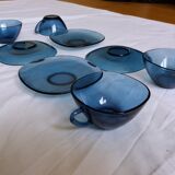 Set of Vereco cups and saucer
