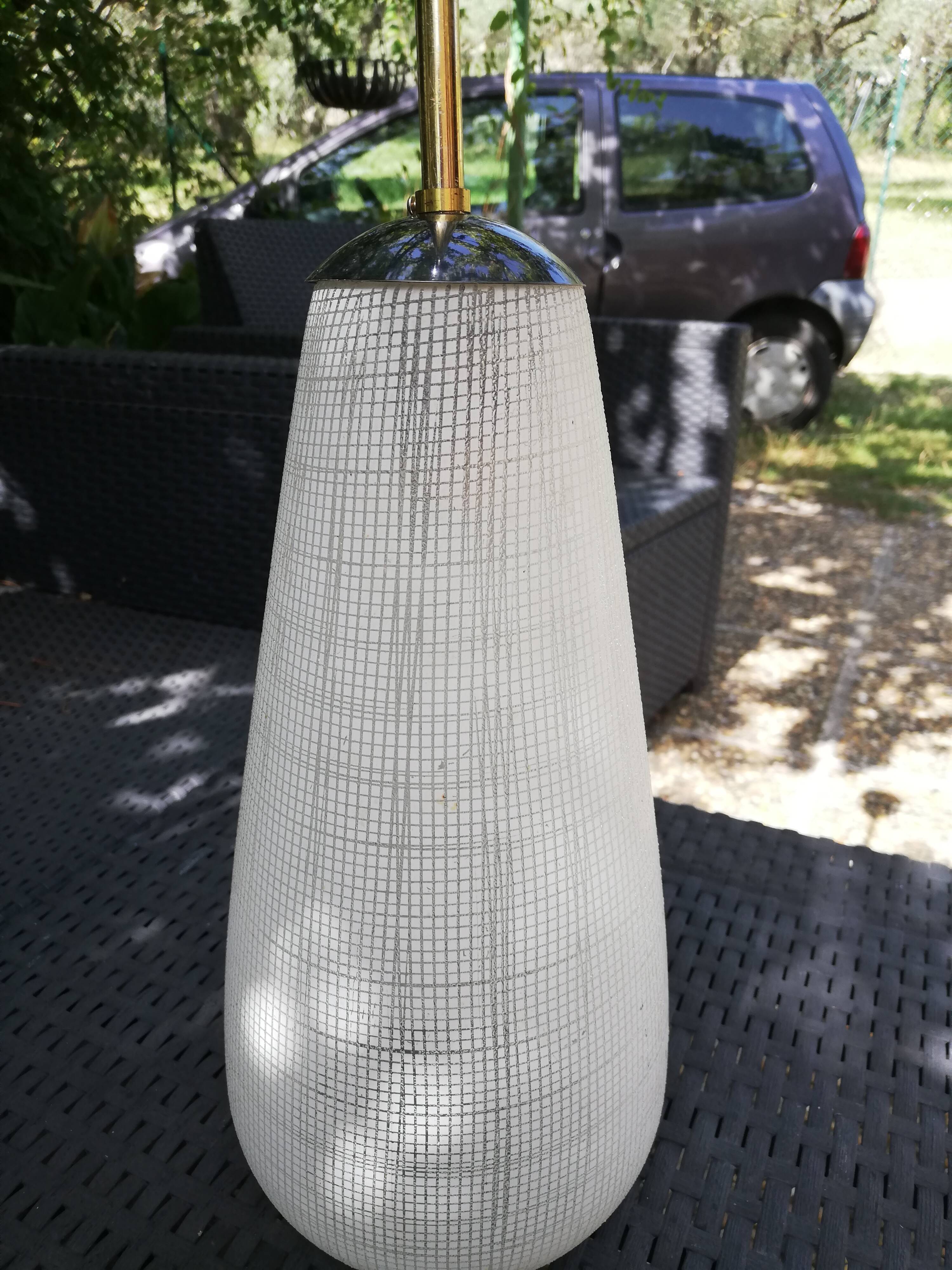 Suspension "goutte d'eau" années 60