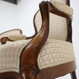 Pair of original danish rococo chairs 1900s