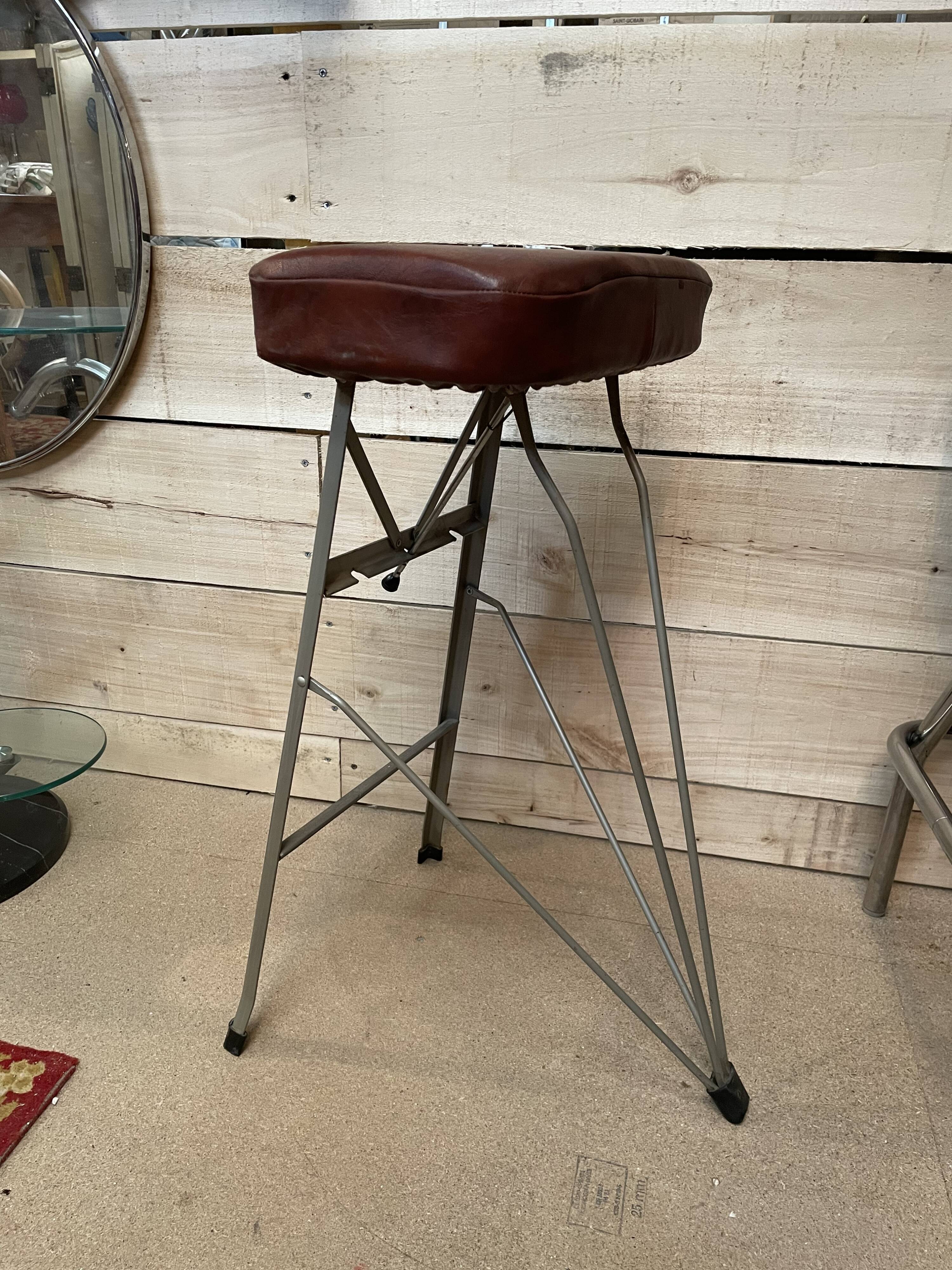 Folding stool dragonfly vintage year 50