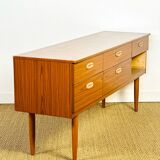 Enfilade vintage en teck 1960