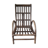 Rattan armchair