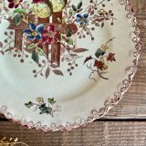 2 small Terre de fer “birds” plates