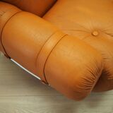 Orange sofa, Space Age design, 1960s, production: Italy