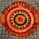 Hubert Bequet vintage wall dish