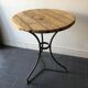 Old bistro table for garden